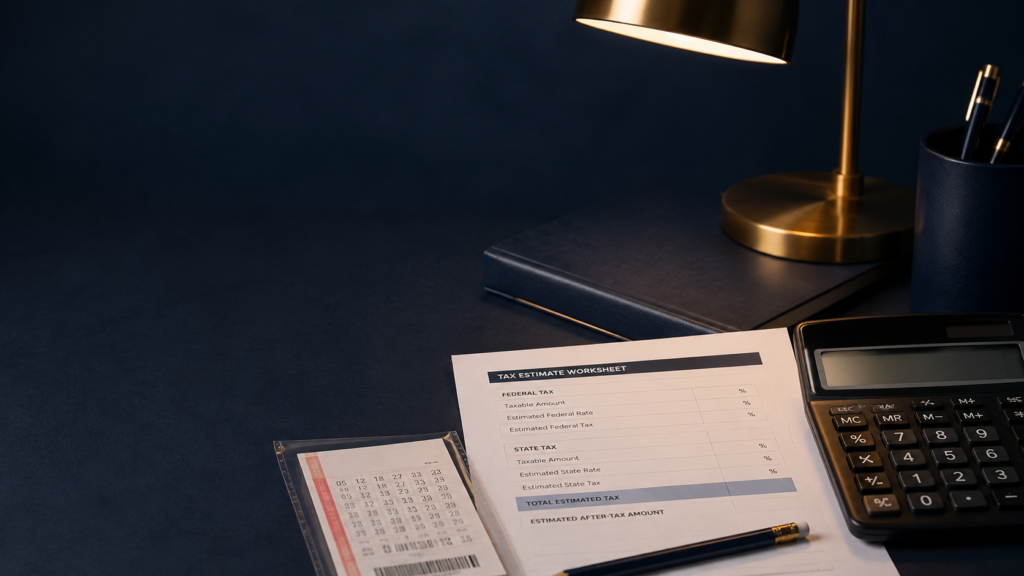 Lottery Tax Calculator: Federal and State Estimate