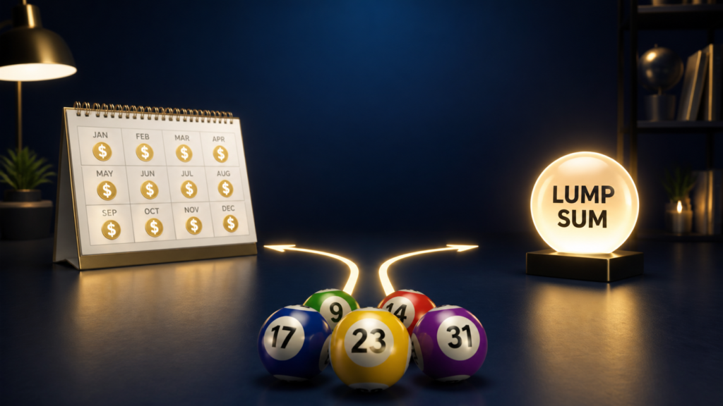 Calendar payments and a lump-sum choice