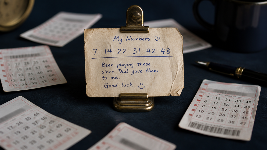 Why Changing My Usual Lottery Numbers Feels Like a Trap