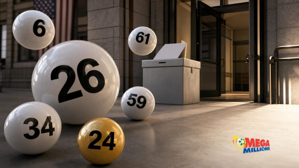 the 26th Amendment and the number 26 in the Mega Millions draw